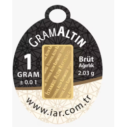 24 Ayar 995 Milyem İAR 1 Gram Altın