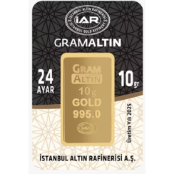 24 Ayar 995 Milyem İAR 10 Gram Altın