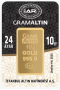 24 Ayar 995 Milyem İAR 10 Gram Altın