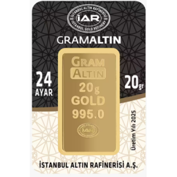 24 Ayar 995 Milyem İAR 20 Gram Altın