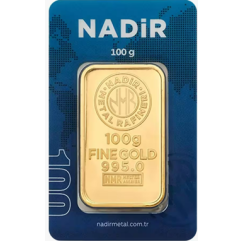 24 Ayar 995 Milyem Nadir Gold 100 Gram Altın