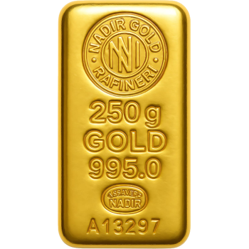 24 Ayar 995 Milyem Nadir Gold 250 Gram Altın