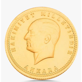 Cumhuriyet Ata Yarım Darphane (Yeni Tarihli)